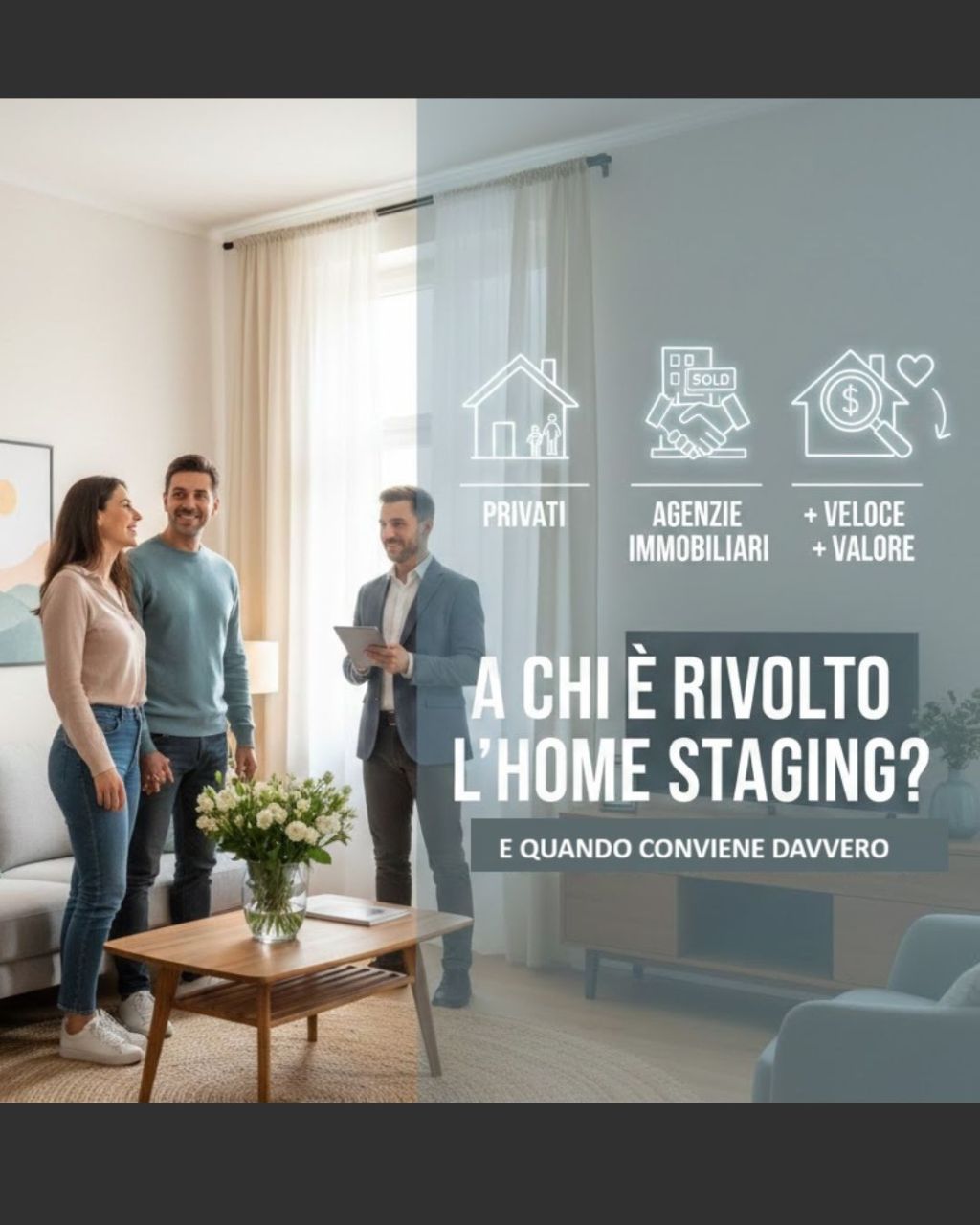 A chi è rivolto il servizio di Home staging (e quando conviene&nbsp;davvero)